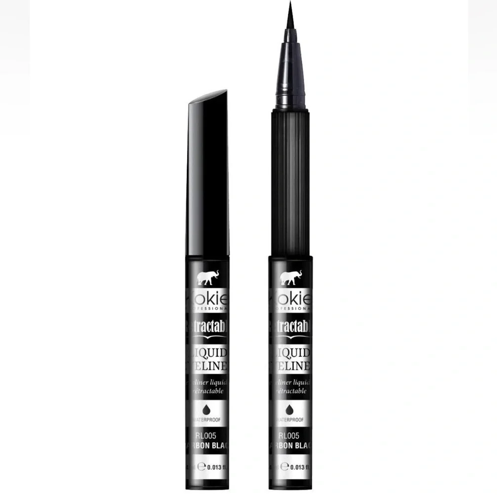 💎 Kokie Retractable Liquid Eyeliner in Color Carbon Black New Full-Size